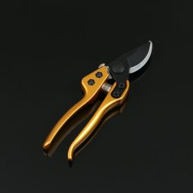 Garden Pruning Scissors Hand Pruner Gardening Tools (Color: Yellow)